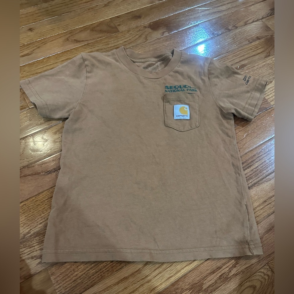 Carhartt Boys Kids Short Sleeve T Shirt SEQUOIA NATIONAL PARK